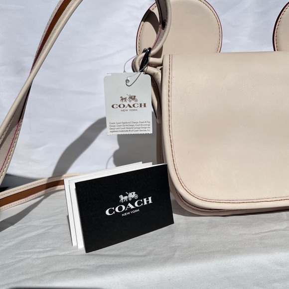 Coach x Disney Patricia Saddle Bag Mickey Ears - Picture 4 of 7